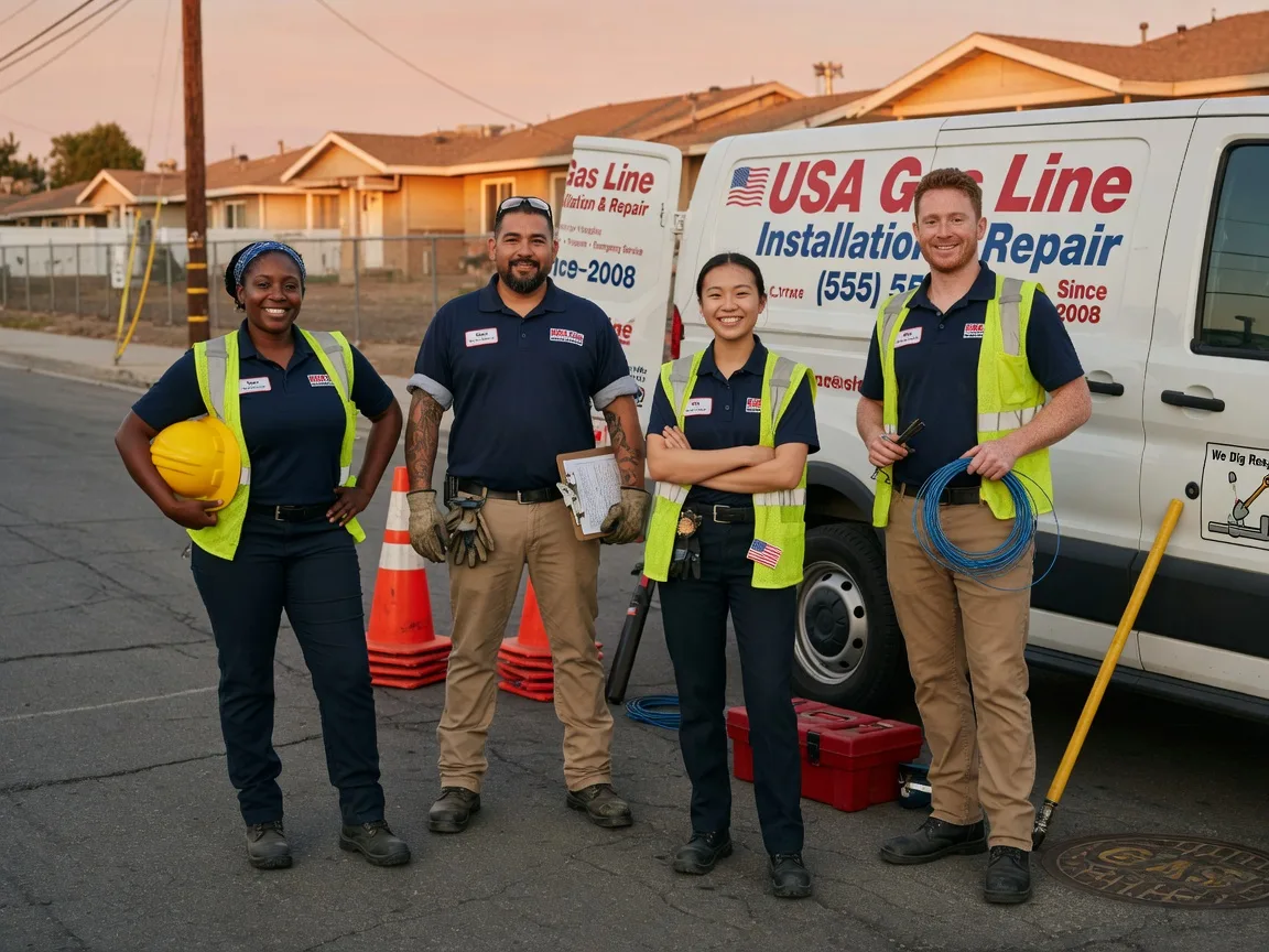 Gas Line Installation company in Keller, TX